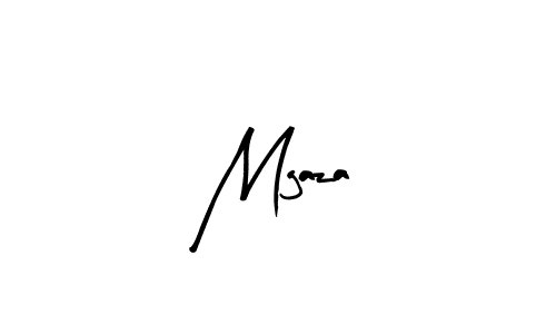 Design your own signature with our free online signature maker. With this signature software, you can create a handwritten (Arty Signature) signature for name Mgaza. Mgaza signature style 8 images and pictures png