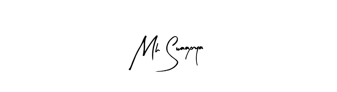 Mh Swaapnya stylish signature style. Best Handwritten Sign (Arty Signature) for my name. Handwritten Signature Collection Ideas for my name Mh Swaapnya. Mh Swaapnya signature style 8 images and pictures png