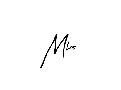 Arty Signature is a professional signature style that is perfect for those who want to add a touch of class to their signature. It is also a great choice for those who want to make their signature more unique. Get Mhns name to fancy signature for free. Mhns signature style 8 images and pictures png