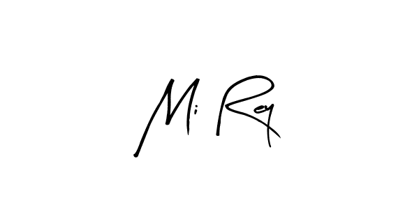 Use a signature maker to create a handwritten signature online. With this signature software, you can design (Arty Signature) your own signature for name Mi Rey. Mi Rey signature style 8 images and pictures png