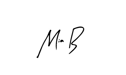 Mia B stylish signature style. Best Handwritten Sign (Arty Signature) for my name. Handwritten Signature Collection Ideas for my name Mia B. Mia B signature style 8 images and pictures png
