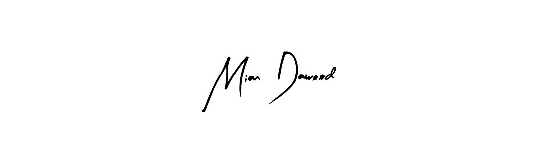 How to make Mian Dawood name signature. Use Arty Signature style for creating short signs online. This is the latest handwritten sign. Mian Dawood signature style 8 images and pictures png