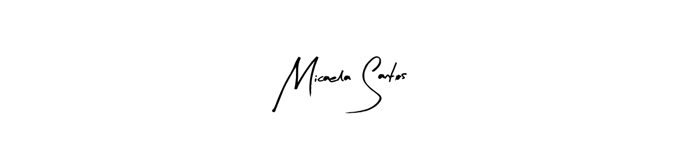 See photos of Micaela Santos official signature by Spectra . Check more albums & portfolios. Read reviews & check more about Arty Signature font. Micaela Santos signature style 8 images and pictures png