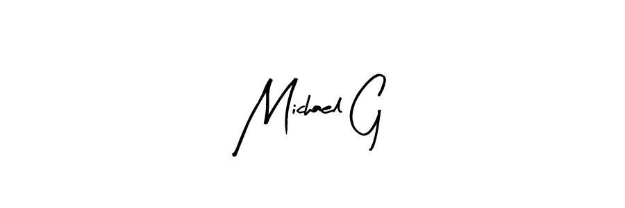 How to Draw Michael G signature style? Arty Signature is a latest design signature styles for name Michael G. Michael G signature style 8 images and pictures png