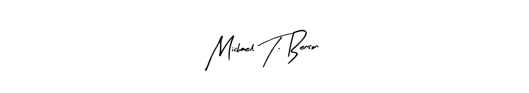 if you are searching for the best signature style for your name Michael T. Benson. so please give up your signature search. here we have designed multiple signature styles  using Arty Signature. Michael T. Benson signature style 8 images and pictures png