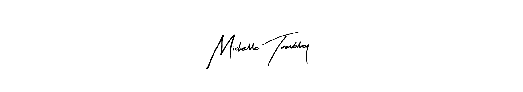 You should practise on your own different ways (Arty Signature) to write your name (Michelle Trombley) in signature. don't let someone else do it for you. Michelle Trombley signature style 8 images and pictures png