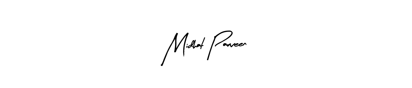 See photos of Midhat Parveen official signature by Spectra . Check more albums & portfolios. Read reviews & check more about Arty Signature font. Midhat Parveen signature style 8 images and pictures png