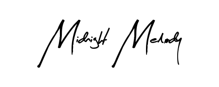 Style your name Midnight Melody with confidence using Arty Signature signature design. Simple, elegant, and ready for immediate document use. Midnight Melody signature style 8 images and pictures png