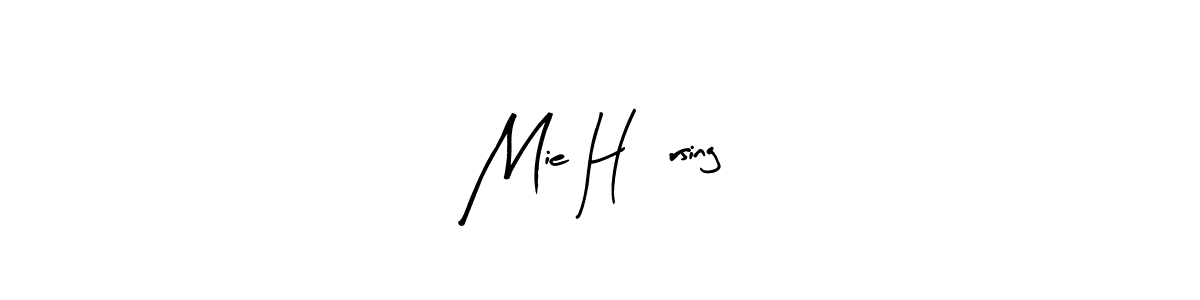 You should practise on your own different ways (Arty Signature) to write your name (Mie Härsing) in signature. don't let someone else do it for you. Mie Härsing signature style 8 images and pictures png