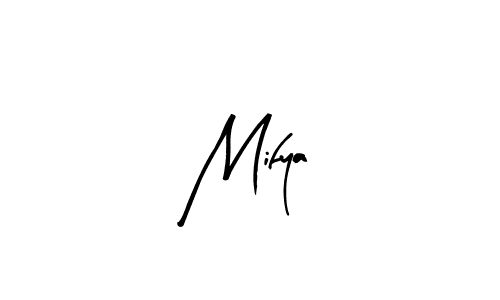 Make a beautiful signature design for name Mifya. With this signature (Arty Signature) style, you can create a handwritten signature for free. Mifya signature style 8 images and pictures png