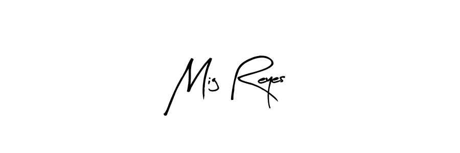 How to make Mig Reyes signature? Arty Signature is a professional autograph style. Create handwritten signature for Mig Reyes name. Mig Reyes signature style 8 images and pictures png