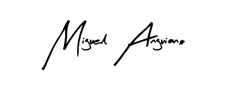 Make a short Miguel Anguiano signature style. Manage your documents anywhere anytime using Arty Signature. Create and add eSignatures, submit forms, share and send files easily. Miguel Anguiano signature style 8 images and pictures png