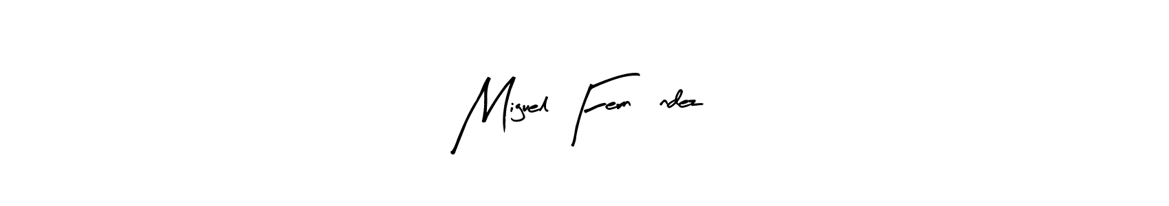 if you are searching for the best signature style for your name Miguel FernÁndez. so please give up your signature search. here we have designed multiple signature styles  using Arty Signature. Miguel FernÁndez signature style 8 images and pictures png