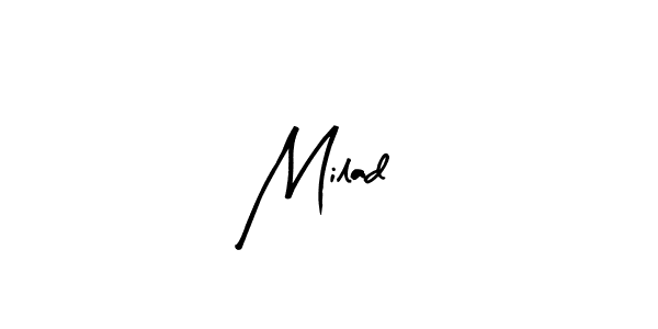 Also we have Milad  name is the best signature style. Create professional handwritten signature collection using Arty Signature autograph style. Milad  signature style 8 images and pictures png