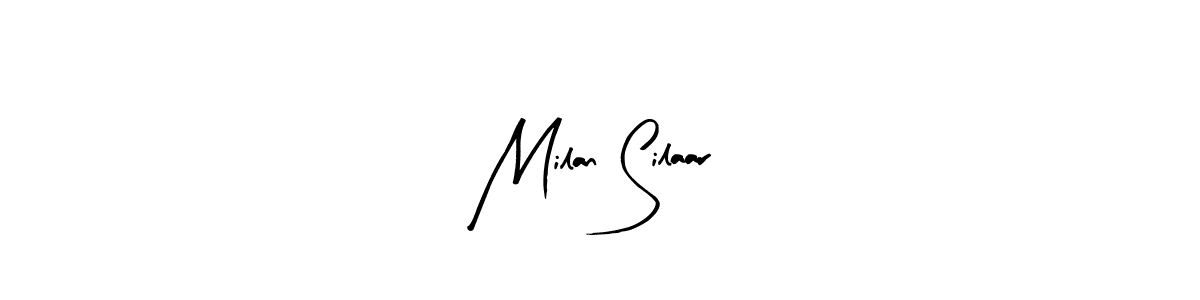 Also we have Milan Silaar name is the best signature style. Create professional handwritten signature collection using Arty Signature autograph style. Milan Silaar signature style 8 images and pictures png