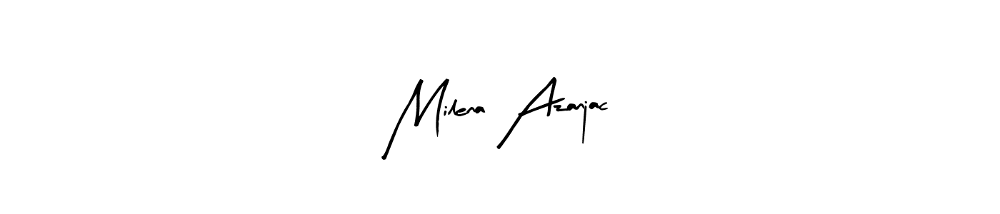 Check out images of Autograph of Milena Azanjac name. Actor Milena Azanjac Signature Style. Arty Signature is a professional sign style online. Milena Azanjac signature style 8 images and pictures png
