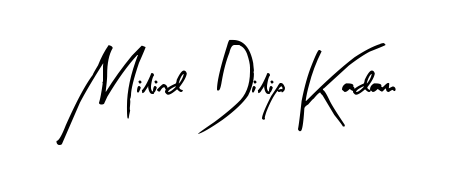 Stand out with a creative autograph for Milind Dilip Kadam. The Arty Signature styling blends modern aesthetics with classic signature flourishes. Milind Dilip Kadam signature style 8 images and pictures png