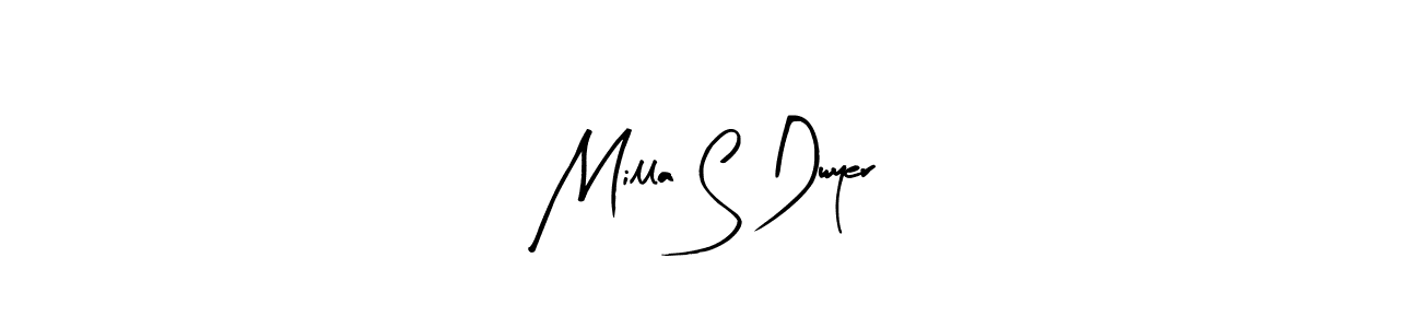 Once you've used our free online signature maker to create your best signature Arty Signature style, it's time to enjoy all of the benefits that Milla S Dwyer name signing documents. Milla S Dwyer signature style 8 images and pictures png