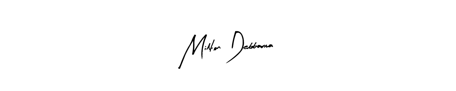 Once you've used our free online signature maker to create your best signature Arty Signature style, it's time to enjoy all of the benefits that Milton Debbarma name signing documents. Milton Debbarma signature style 8 images and pictures png