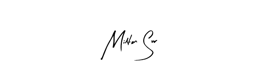 You can use this online signature creator to create a handwritten signature for the name Milton Sur. This is the best online autograph maker. Milton Sur signature style 8 images and pictures png