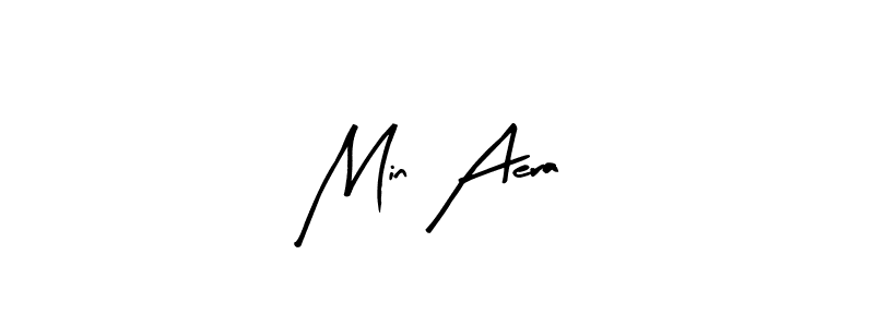 Best and Professional Signature Style for Min Aera. Arty Signature Best Signature Style Collection. Min Aera signature style 8 images and pictures png