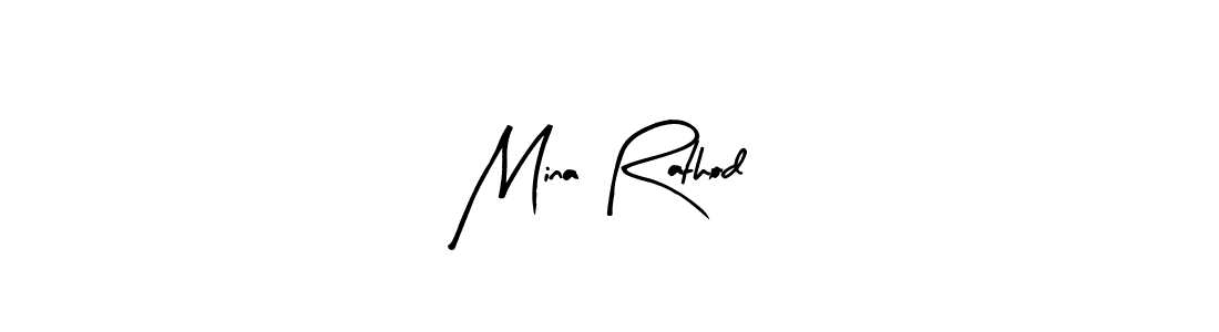 Here are the top 10 professional signature styles for the name Mina Rathod. These are the best autograph styles you can use for your name. Mina Rathod signature style 8 images and pictures png