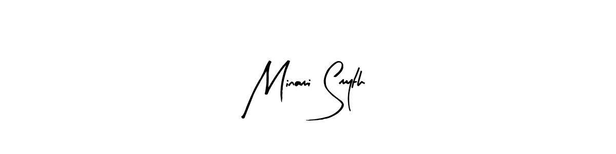 Use a signature maker to create a handwritten signature online. With this signature software, you can design (Arty Signature) your own signature for name Minami Smyth. Minami Smyth signature style 8 images and pictures png