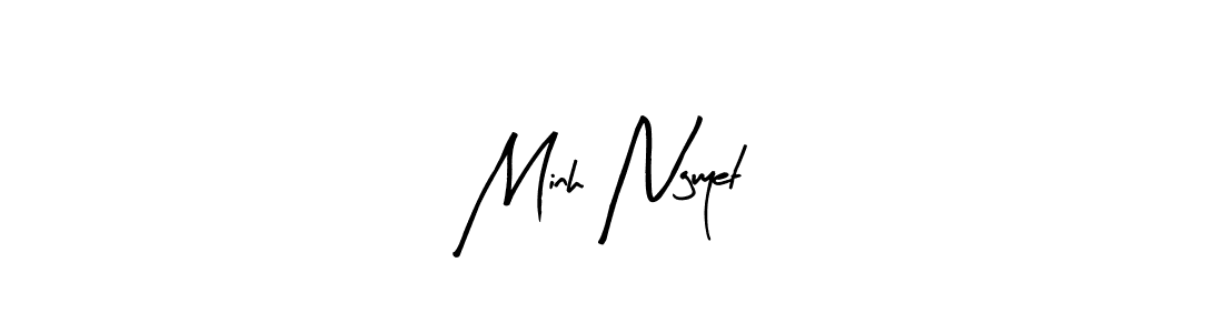 Use a signature maker to create a handwritten signature online. With this signature software, you can design (Arty Signature) your own signature for name Minh Nguyet. Minh Nguyet signature style 8 images and pictures png