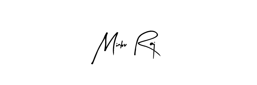 Also we have Minku Raj name is the best signature style. Create professional handwritten signature collection using Arty Signature autograph style. Minku Raj signature style 8 images and pictures png
