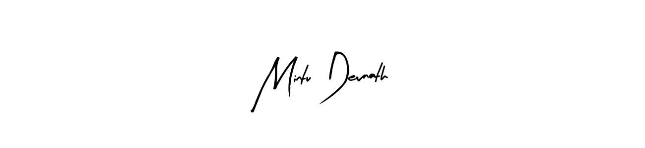 Design your own signature with our free online signature maker. With this signature software, you can create a handwritten (Arty Signature) signature for name Mintu Devnath. Mintu Devnath signature style 8 images and pictures png