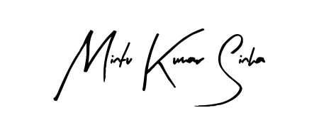 Designed for modern professionals: Mintu Kumar Sinha name signature crafted with Arty Signature script. Ready for digital PDF workflows. Mintu Kumar Sinha signature style 8 images and pictures png