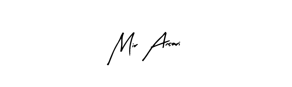 How to make Mir Ansari signature? Arty Signature is a professional autograph style. Create handwritten signature for Mir Ansari name. Mir Ansari signature style 8 images and pictures png