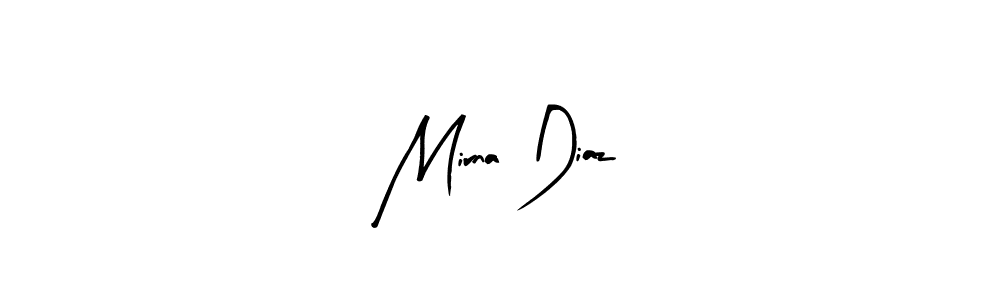 Check out images of Autograph of Mirna Diaz name. Actor Mirna Diaz Signature Style. Arty Signature is a professional sign style online. Mirna Diaz signature style 8 images and pictures png