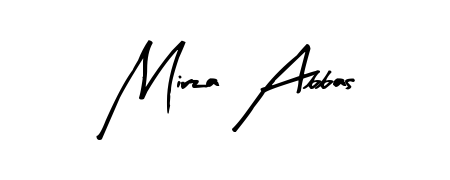 A classic penmanship look for Mirza Abbas. The Arty Signature font brings timeless elegance and confidence to every signed document. Mirza Abbas signature style 8 images and pictures png
