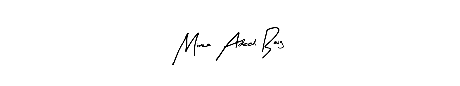 How to Draw Mirza Adeel Baig signature style? Arty Signature is a latest design signature styles for name Mirza Adeel Baig. Mirza Adeel Baig signature style 8 images and pictures png