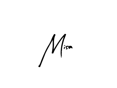 Create a beautiful signature design for name Misa. With this signature (Arty Signature) fonts, you can make a handwritten signature for free. Misa signature style 8 images and pictures png