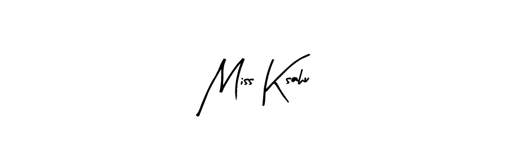 Make a beautiful signature design for name Miss Ksahu. Use this online signature maker to create a handwritten signature for free. Miss Ksahu signature style 8 images and pictures png