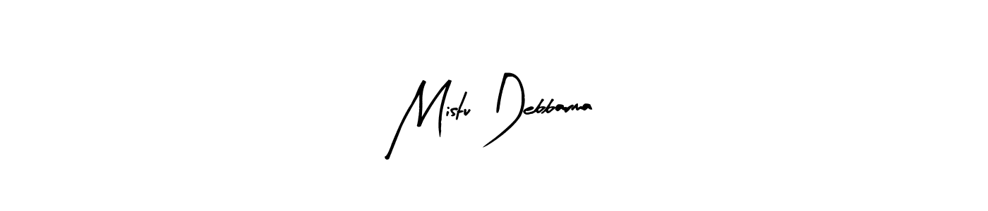 Arty Signature is a professional signature style that is perfect for those who want to add a touch of class to their signature. It is also a great choice for those who want to make their signature more unique. Get Mistu Debbarma name to fancy signature for free. Mistu Debbarma signature style 8 images and pictures png