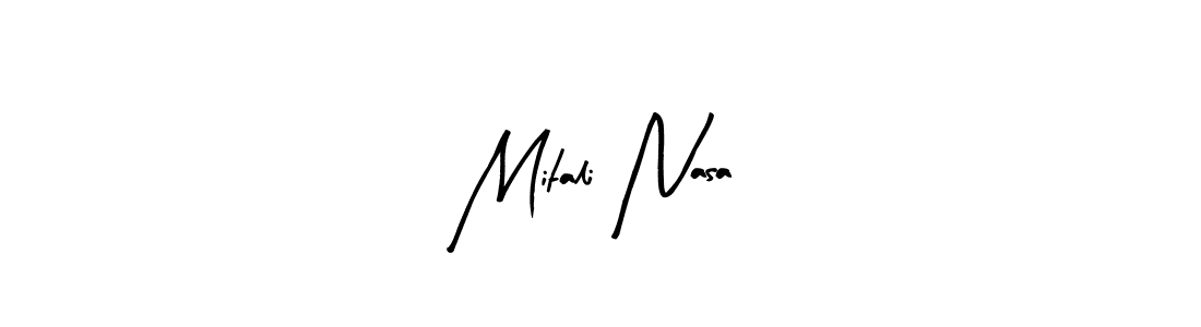 It looks lik you need a new signature style for name Mitali Nasa. Design unique handwritten (Arty Signature) signature with our free signature maker in just a few clicks. Mitali Nasa signature style 8 images and pictures png