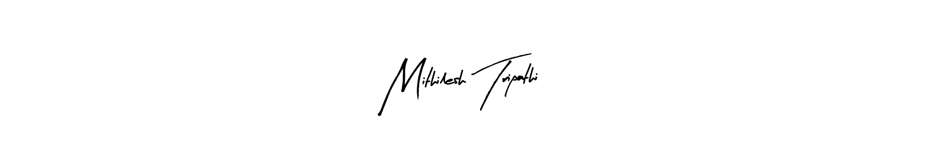 Make a beautiful signature design for name Mithilesh Tripathi. Use this online signature maker to create a handwritten signature for free. Mithilesh Tripathi signature style 8 images and pictures png