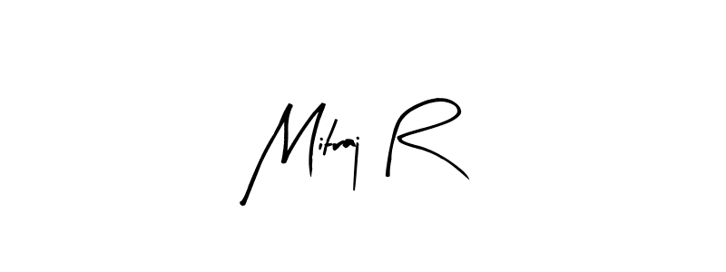 Also You can easily find your signature by using the search form. We will create Mitraj R name handwritten signature images for you free of cost using Arty Signature sign style. Mitraj R signature style 8 images and pictures png