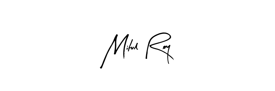 Also we have Mitul Roy name is the best signature style. Create professional handwritten signature collection using Arty Signature autograph style. Mitul Roy signature style 8 images and pictures png