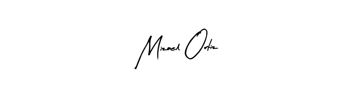 You should practise on your own different ways (Arty Signature) to write your name (Mizael Ortiz) in signature. don't let someone else do it for you. Mizael Ortiz signature style 8 images and pictures png