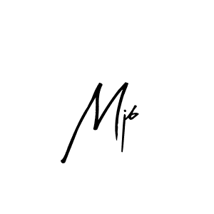 How to make Mjb name signature. Use Arty Signature style for creating short signs online. This is the latest handwritten sign. Mjb signature style 8 images and pictures png