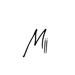 Create a beautiful signature design for name Mjj. With this signature (Arty Signature) fonts, you can make a handwritten signature for free. Mjj signature style 8 images and pictures png