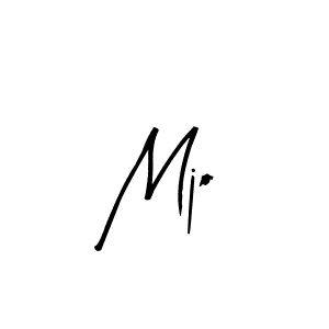 Create a beautiful signature design for name Mjo. With this signature (Arty Signature) fonts, you can make a handwritten signature for free. Mjo signature style 8 images and pictures png