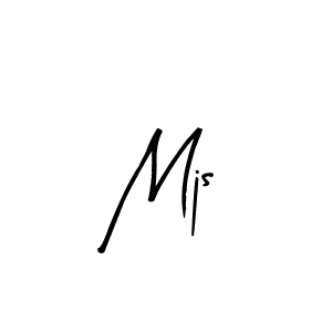 if you are searching for the best signature style for your name Mjs. so please give up your signature search. here we have designed multiple signature styles  using Arty Signature. Mjs signature style 8 images and pictures png