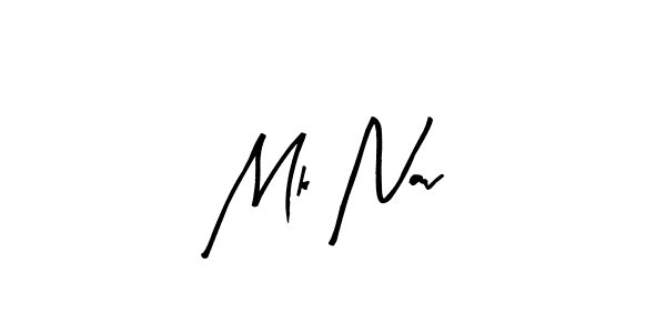 Best and Professional Signature Style for Mk Nav. Arty Signature Best Signature Style Collection. Mk Nav signature style 8 images and pictures png