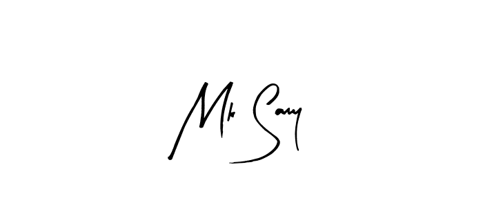 Once you've used our free online signature maker to create your best signature Arty Signature style, it's time to enjoy all of the benefits that Mk Samy name signing documents. Mk Samy signature style 8 images and pictures png