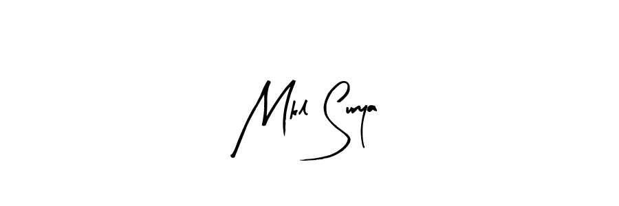 if you are searching for the best signature style for your name Mkl Surya. so please give up your signature search. here we have designed multiple signature styles  using Arty Signature. Mkl Surya signature style 8 images and pictures png